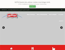 Tablet Screenshot of gruppogelmar.com